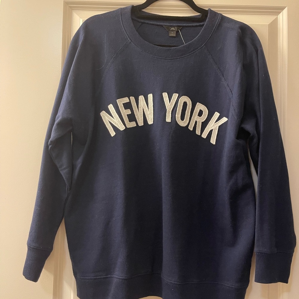 NWT J Crew New York Sweatshirt